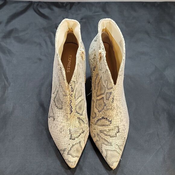 EXPRESS POINTED TOE HIGH HEEL WOMEN"S BOOTIE - Picture 1 of 14